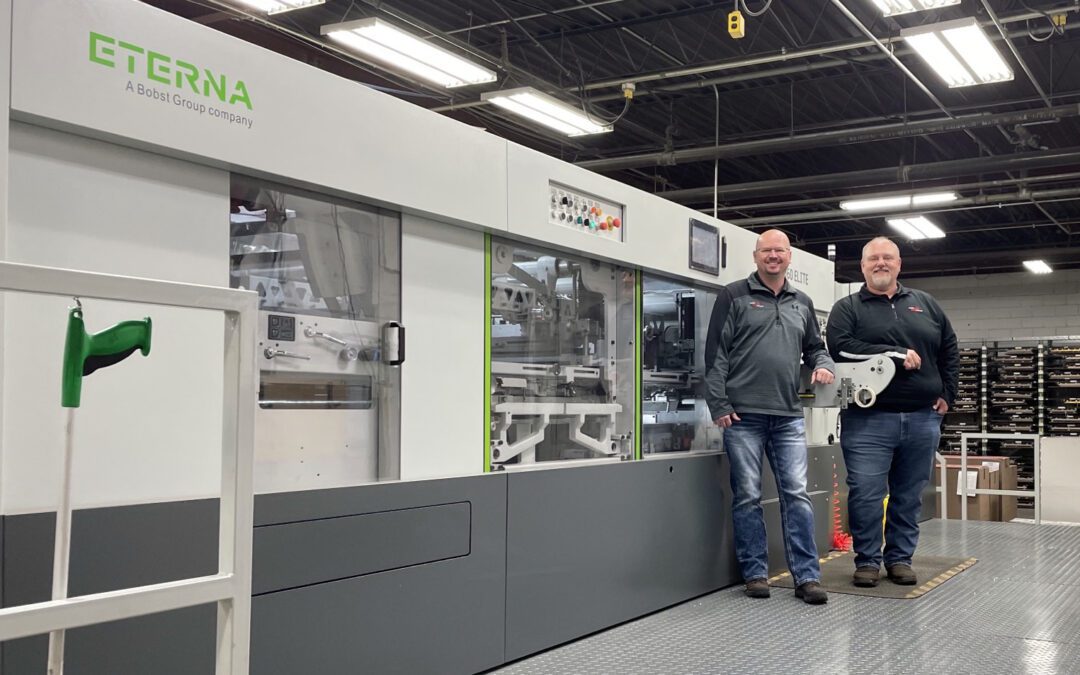 Colbert Packaging Expands Manufacturing Capacity with New Eterna Equipment Additions