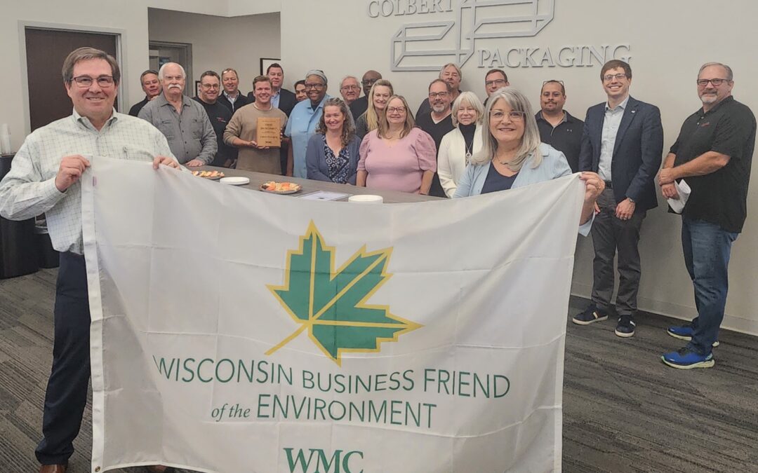 Colbert Packaging Receives Business Friend of the Environment Award from Wisconsin Manufacturers & Commerce